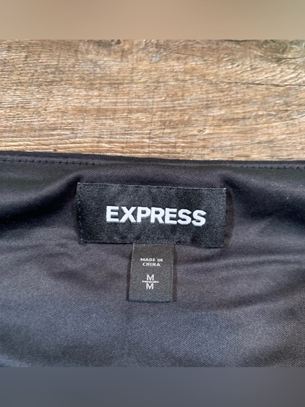 Express Black Sequined Mini Skirt Size M NWOT - Picture 2 of 8